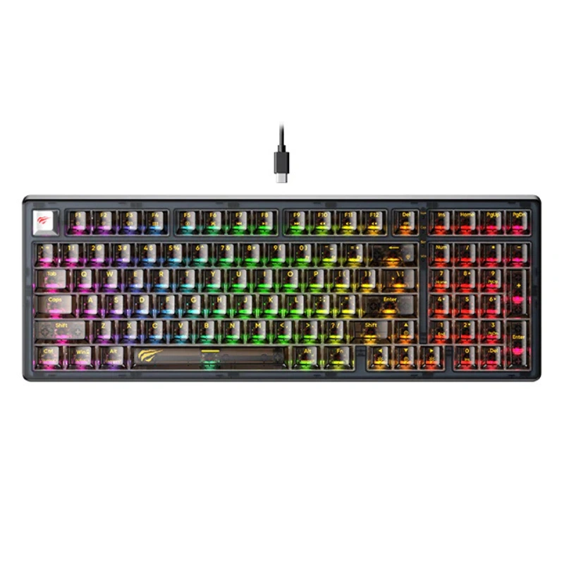 CLAVIER GAMER MECANIQUE HAVIT 875L SWITCH RED – Image 2