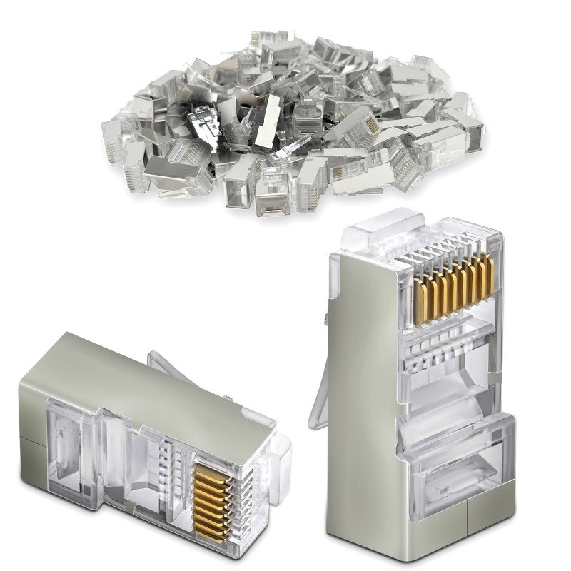 CONNECTEUR RJ45 CAT6 BLINDÉ
