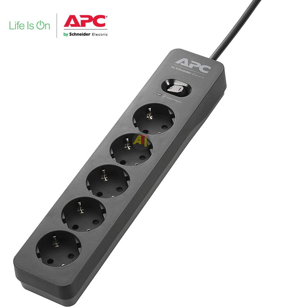 MULTIPRISE APC 5S AVEC INTERRUPTEUR CABLE 1.8M