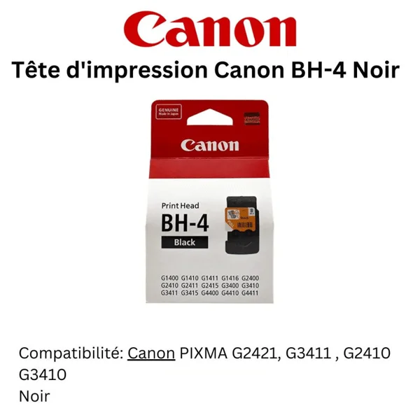 TETE D'IMPRESSION CANON G2410/G2411/G3410/G3411